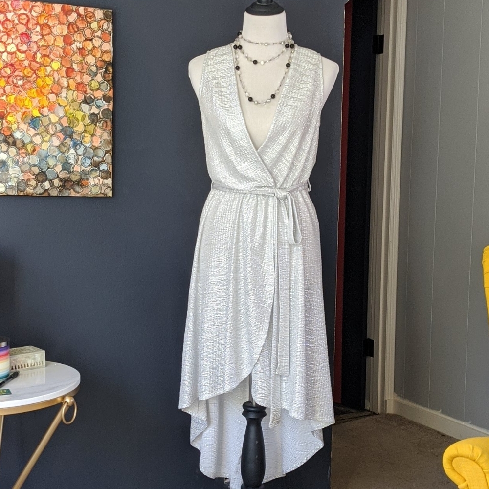 Pearl Hi-Lo dress